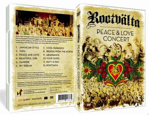 Rootvälta peace and love dvd 2009